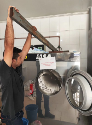 manutenção preventiva de máquina em urupês sp