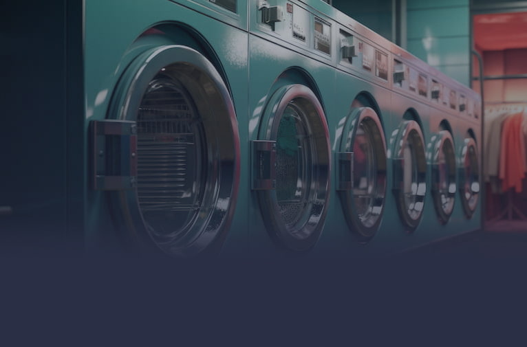 Máquinas e peças para lavanderias comerciais e industriais MOBILE